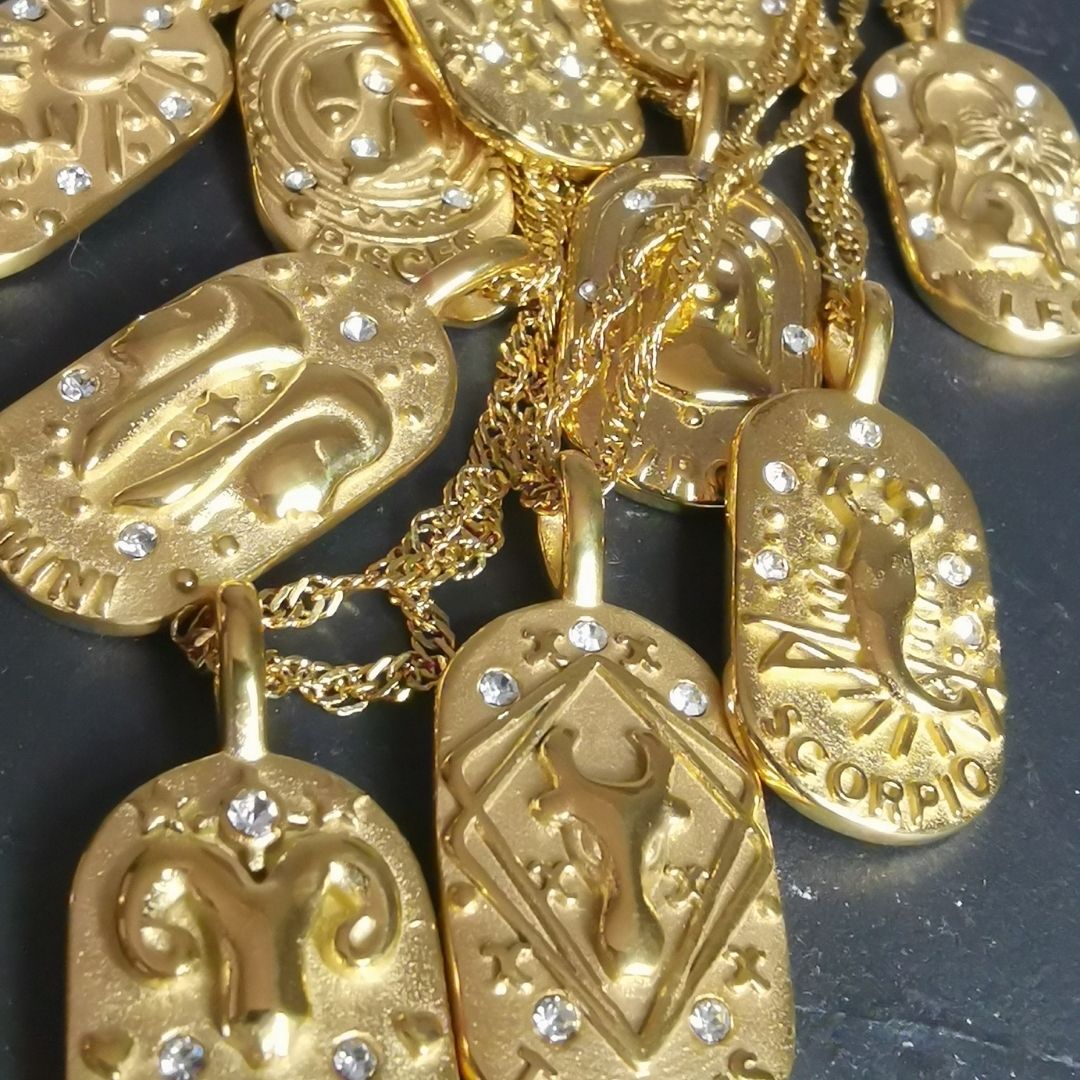 Constellation Necklaces 18K Gold Plated Stainless Steel Hypo-allergenic And Tarnish Free