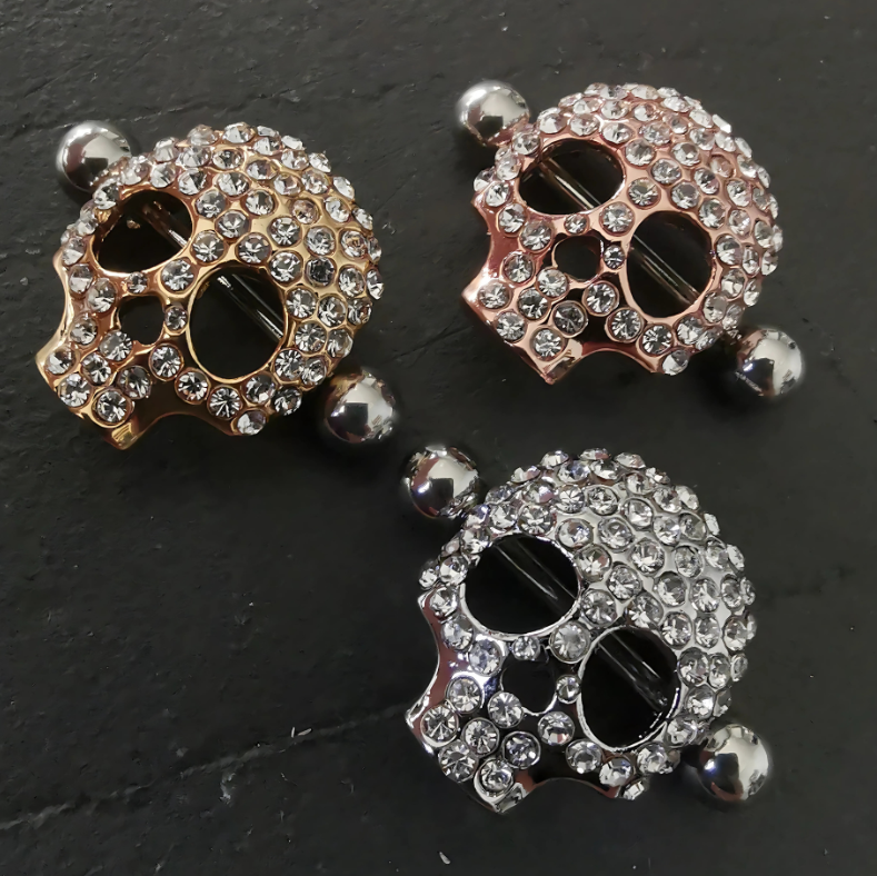 Gold Skull - Rose Gold Skull - Silver Skull