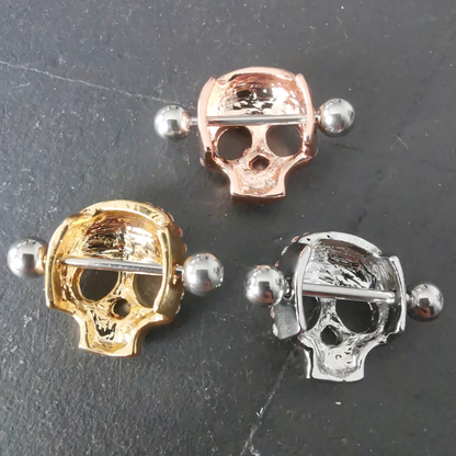Gold Skull - Rose Gold Skull - Silver Skull