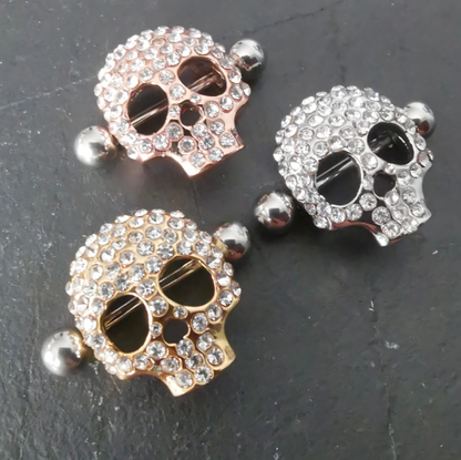 Gold Skull - Rose Gold Skull - Silver Skull
