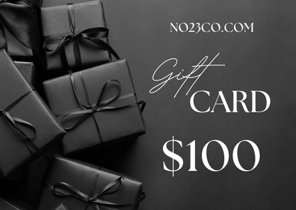 No23Co $100 digital gift card